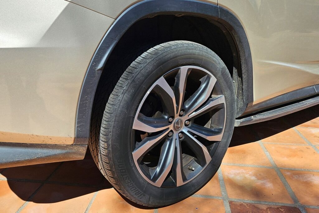 Tire treatment gallery